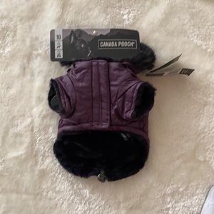 Canada pooch Small doggie jacket